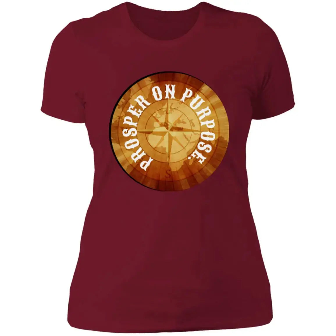 Prosper On Purpose Ladies TShirt CustomCat