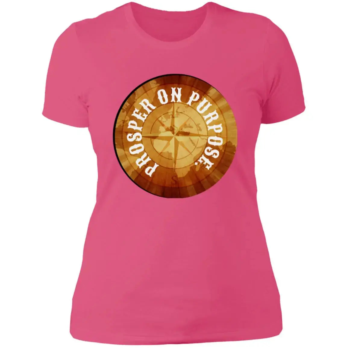 Prosper On Purpose Ladies TShirt CustomCat