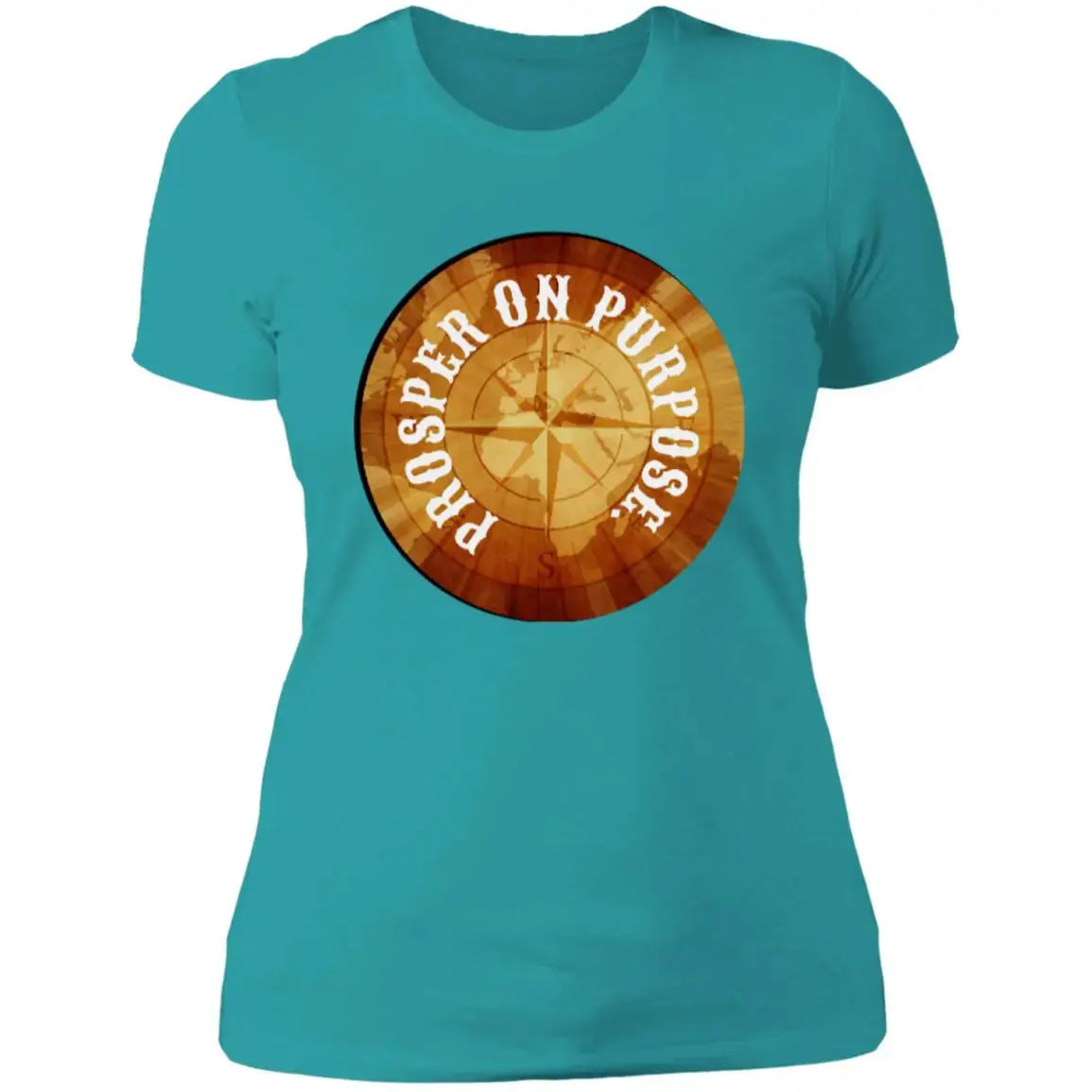 Prosper On Purpose Ladies TShirt CustomCat