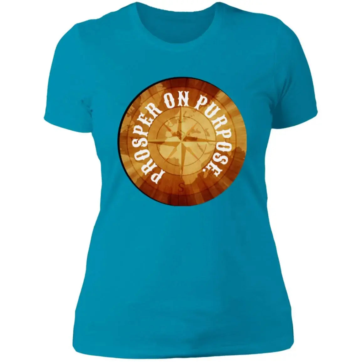 Prosper On Purpose Ladies TShirt CustomCat