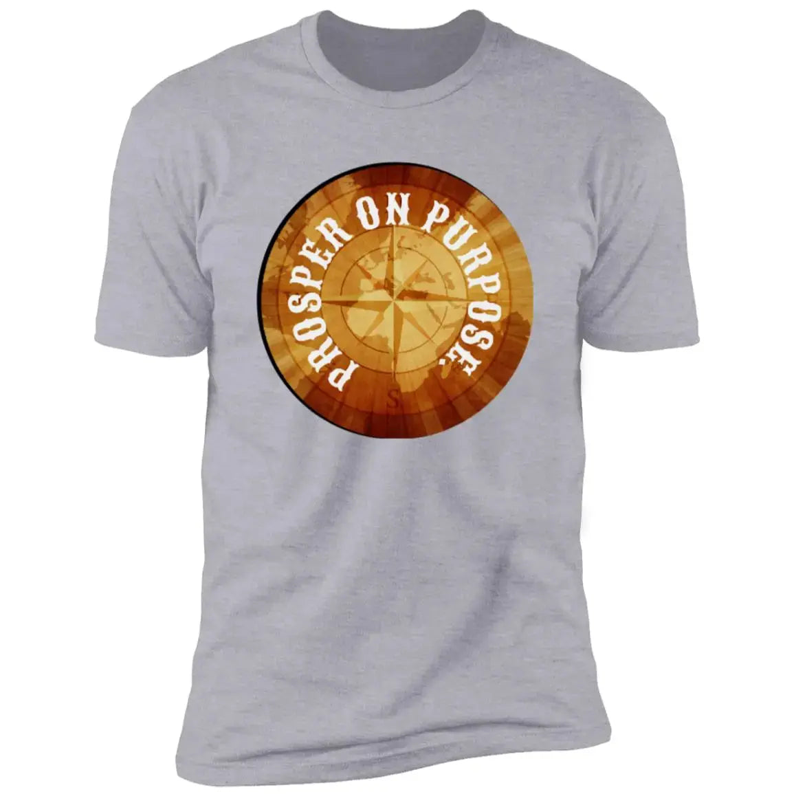 Prosper On Purpose Men's T-Shirt CustomCat