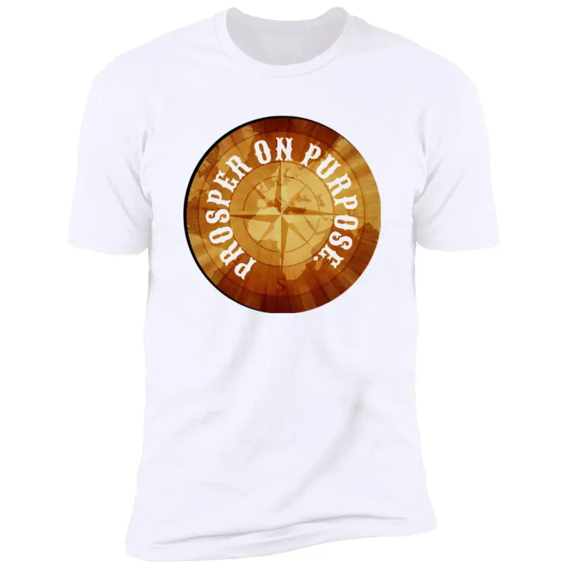Prosper On Purpose Men's T-Shirt CustomCat