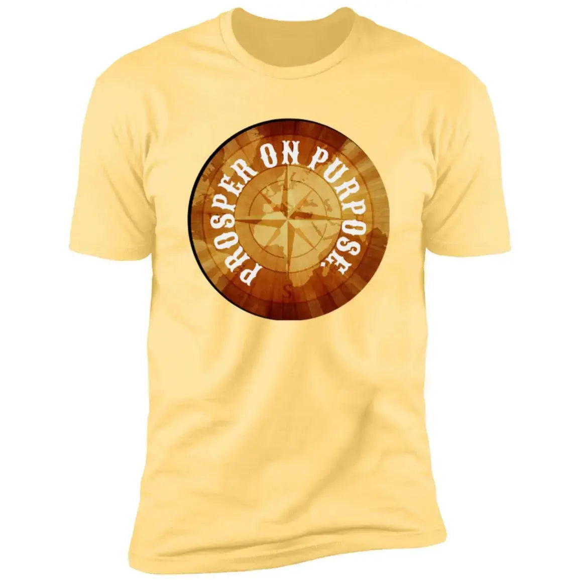 Prosper On Purpose Men's T-Shirt CustomCat