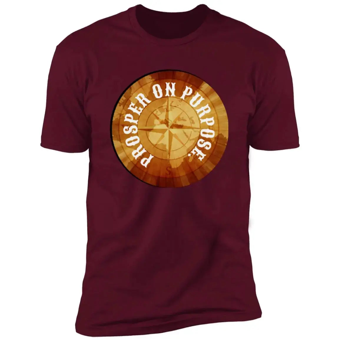 Prosper On Purpose Men's T-Shirt CustomCat