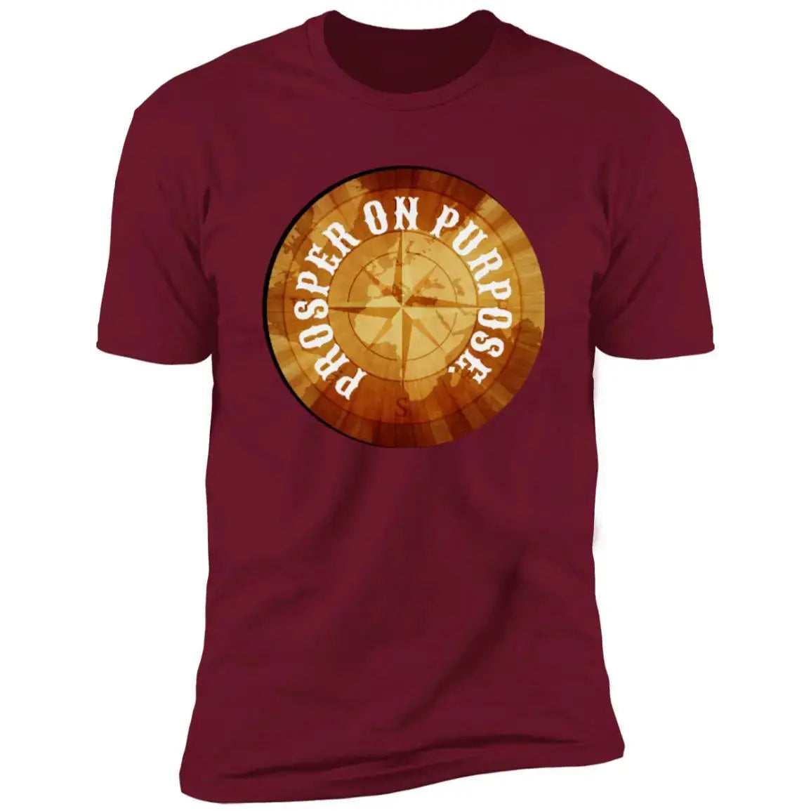 Prosper On Purpose Men's T-Shirt CustomCat