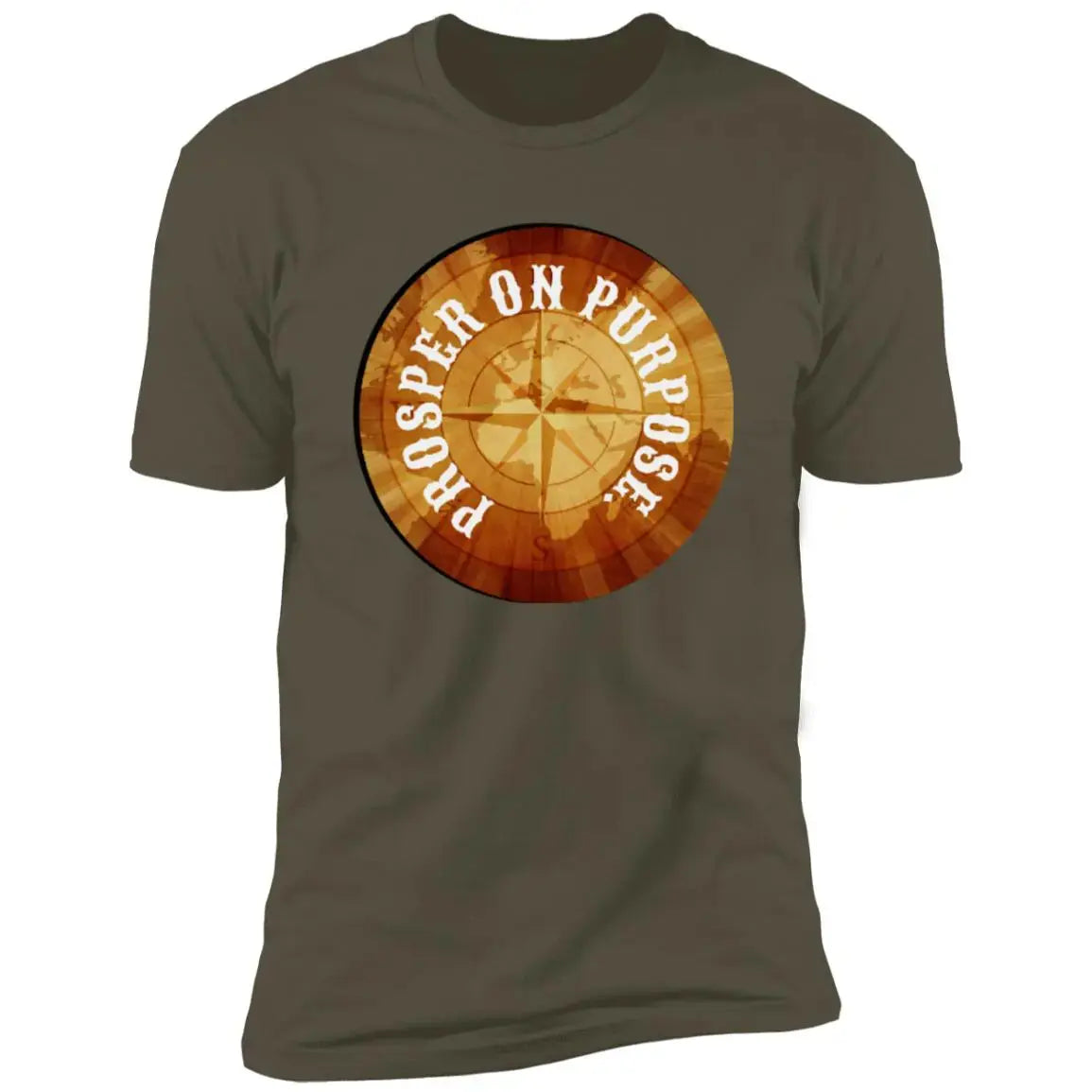 Prosper On Purpose Men's T-Shirt CustomCat