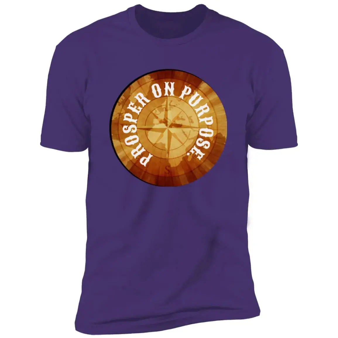Prosper On Purpose Men's T-Shirt CustomCat
