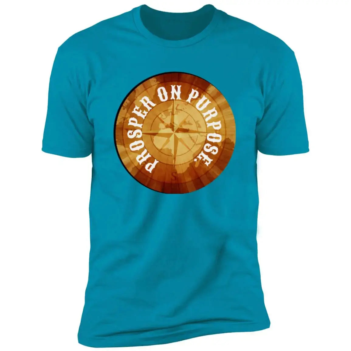 Prosper On Purpose Men's T-Shirt CustomCat