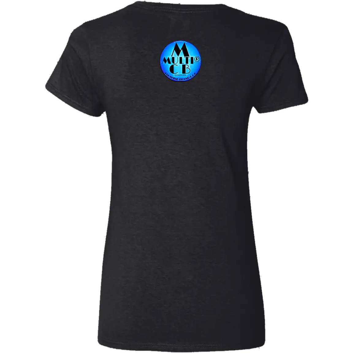 Purple Butterfly - Ladies - T-Shirt CustomCat
