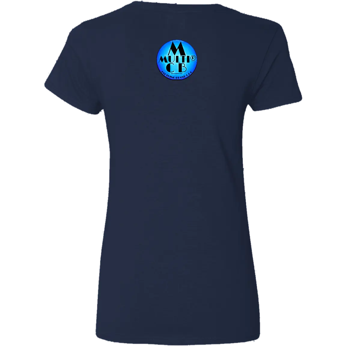 Purple Butterfly - Ladies - T-Shirt CustomCat