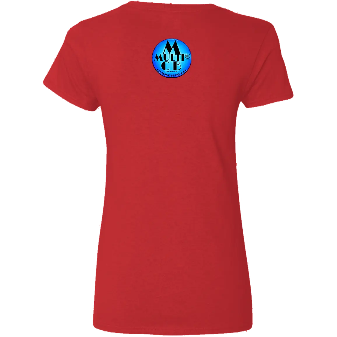 Purple Butterfly - Ladies - T-Shirt CustomCat