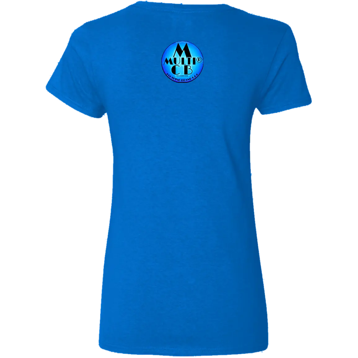 Purple Butterfly - Ladies - T-Shirt CustomCat