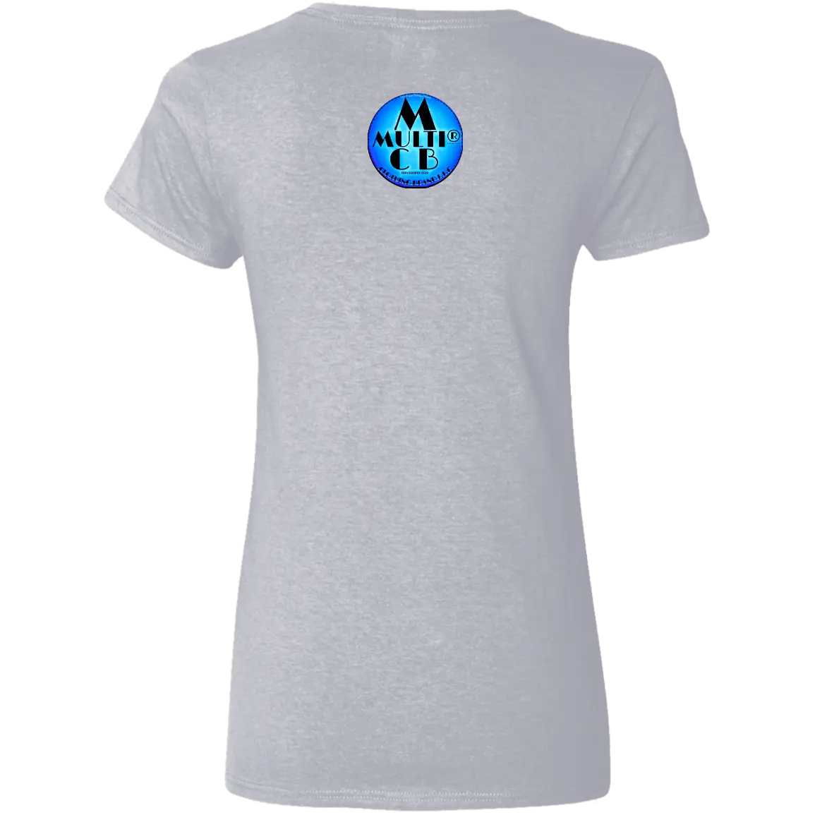 Purple Butterfly - Ladies - T-Shirt CustomCat