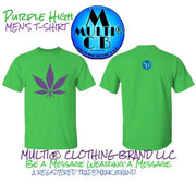 Purple High - Men's - T-Shirt CustomCat