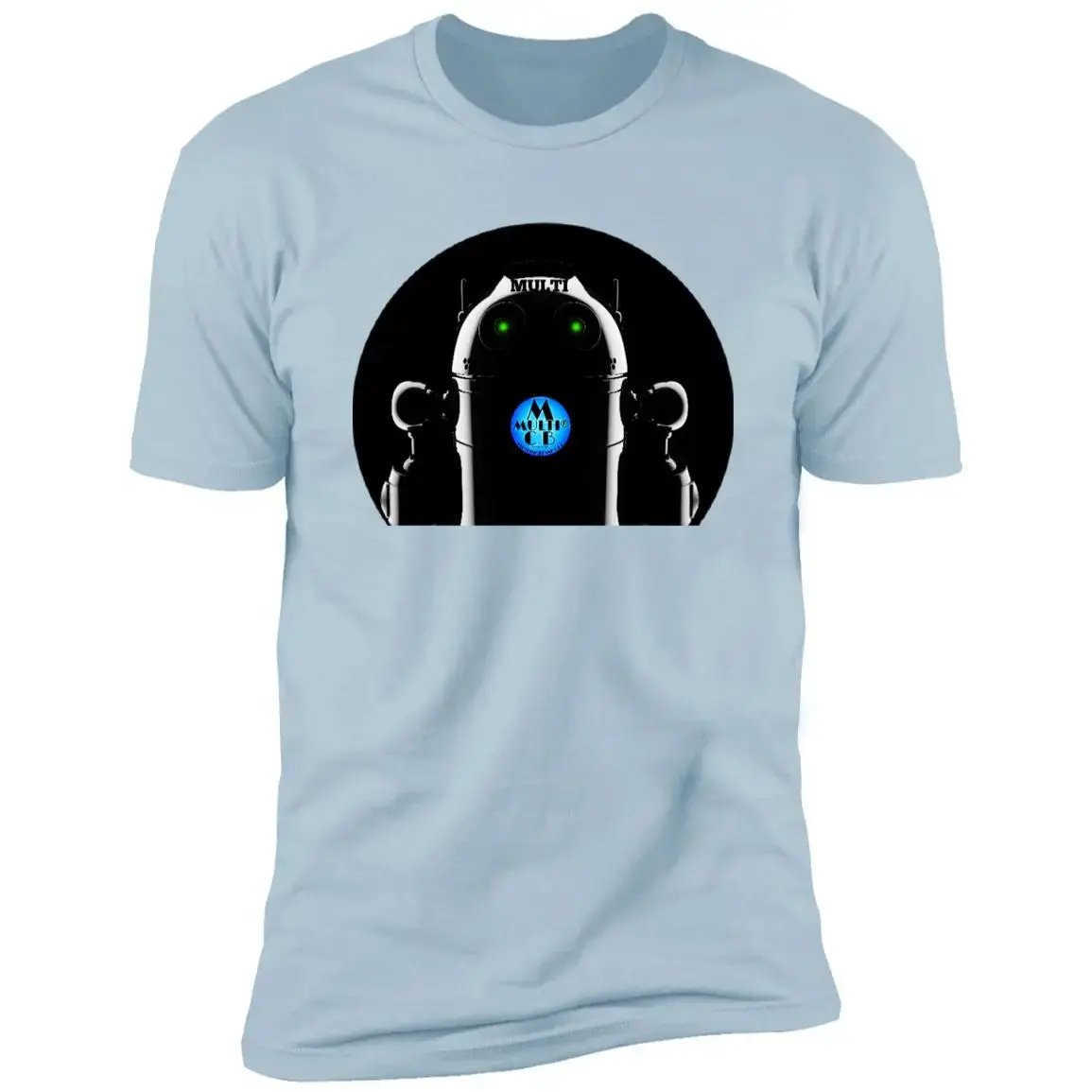 Multi Clothing Brand L.L.C - Robot - Premium Short Sleeve T-Shirt CustomCat