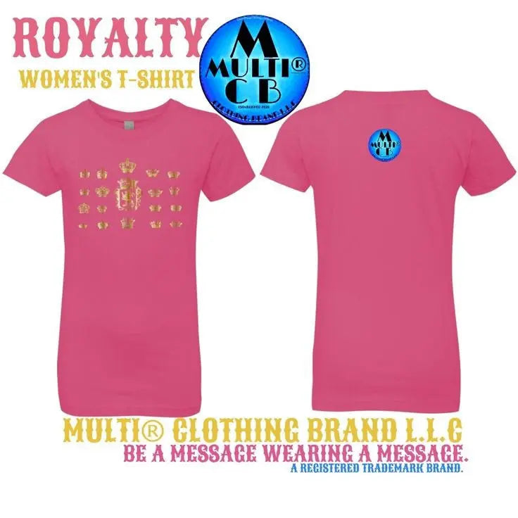 Royalty - Ladies' Triblend T-Shirt CustomCat