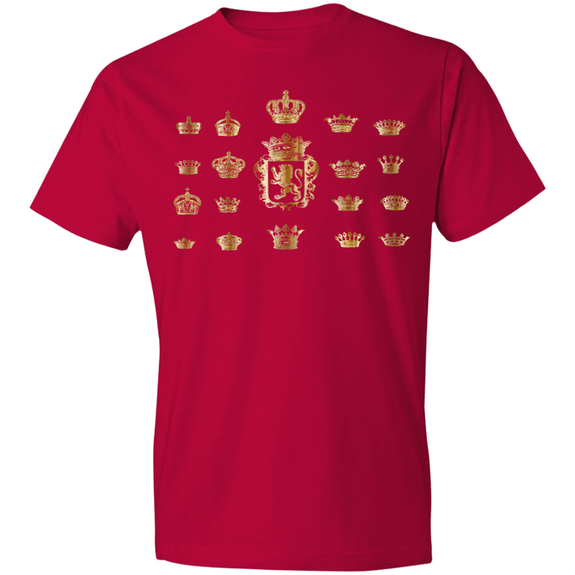 "Royalty" - Men's - 980 Lightweight T-Shirt 4.5 oz CustomCat