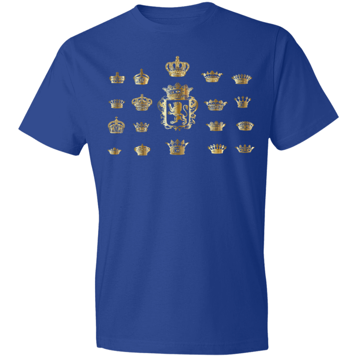 "Royalty" - Men's - 980 Lightweight T-Shirt 4.5 oz CustomCat