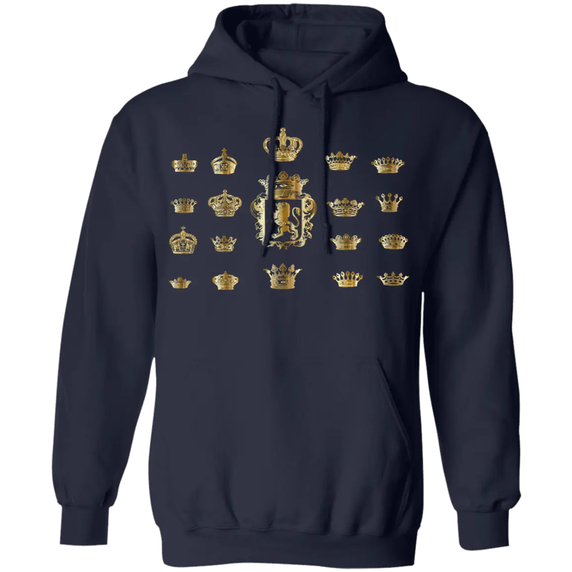 Royalty - Men's Pullover Hoodie CustomCat