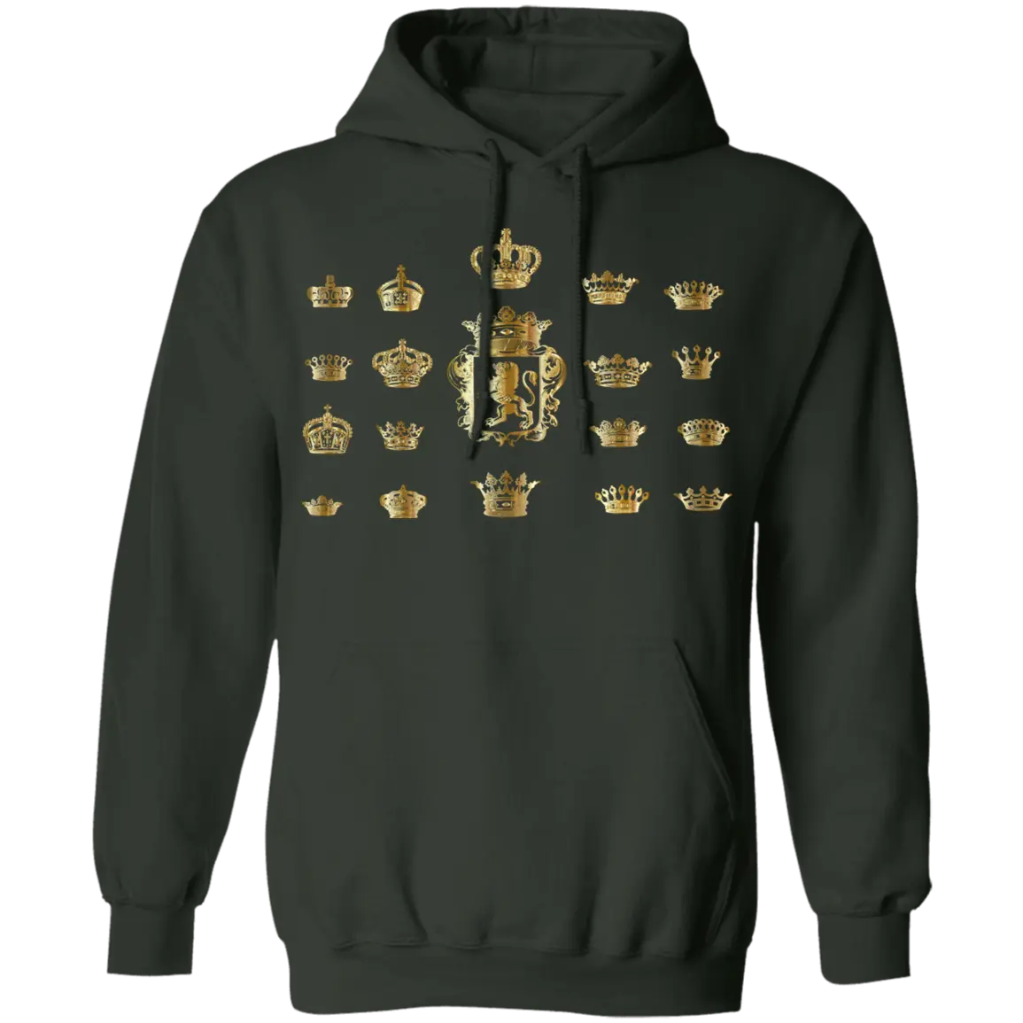 Royalty - Men's Pullover Hoodie CustomCat