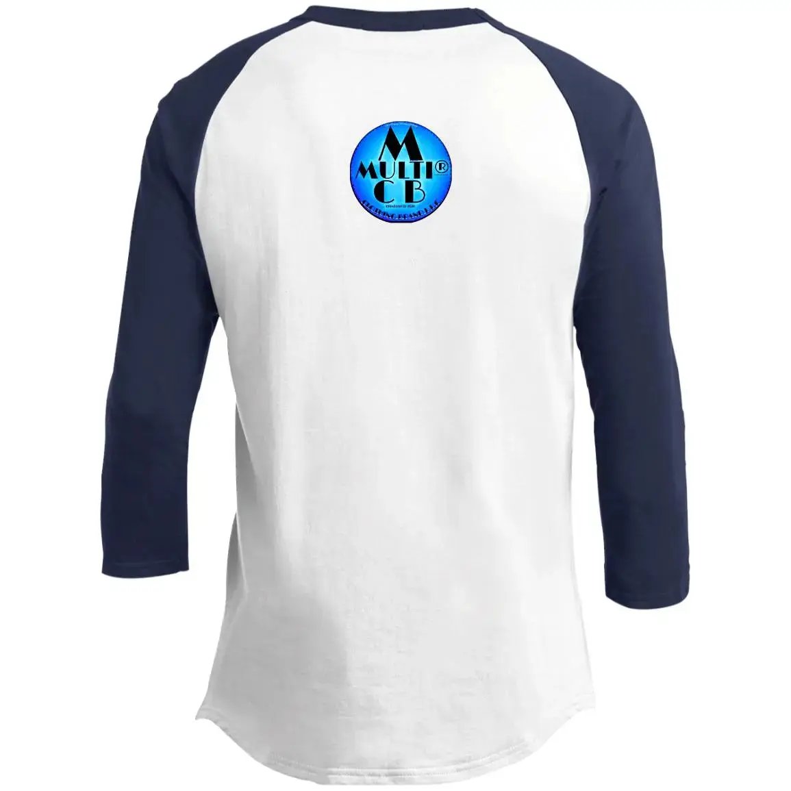 Blue Owl - Youth 3/4 Raglan Sleeve Shirt CustomCat