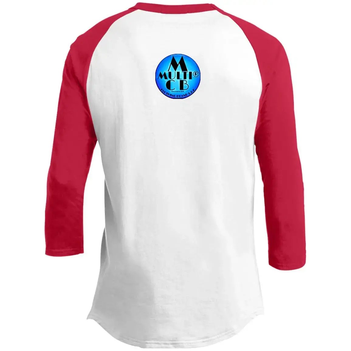 Blue Owl - Youth 3/4 Raglan Sleeve Shirt CustomCat