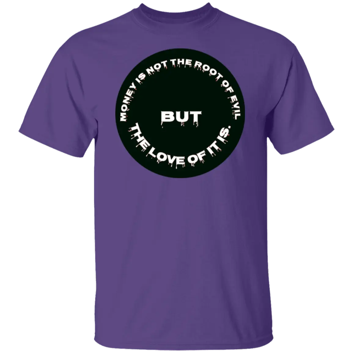 THE ROOT OF EVIL - G500 Gildan 5.3 oz. T-Shirt CustomCat