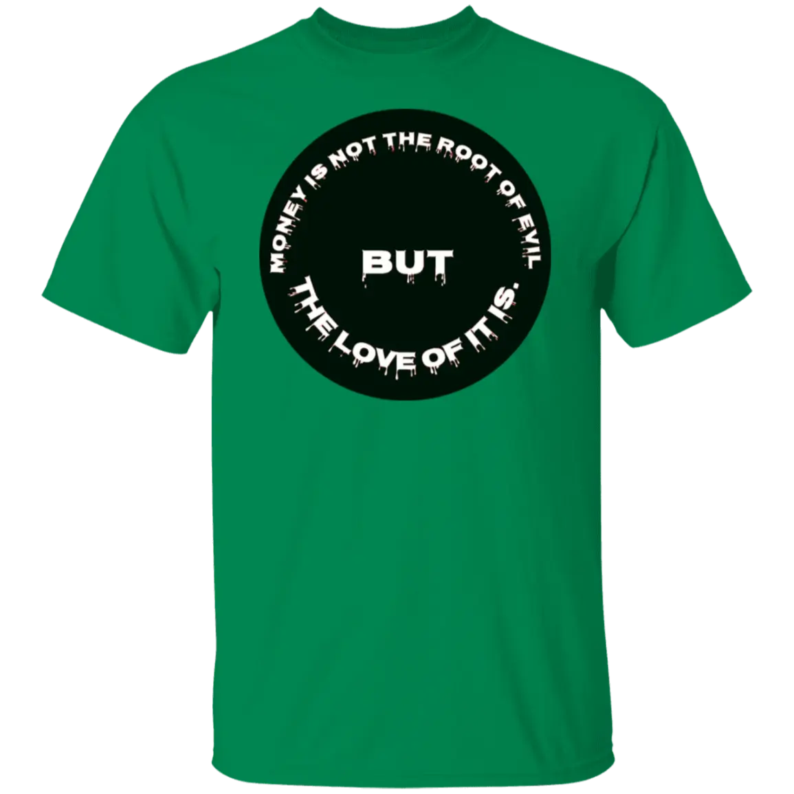 THE ROOT OF EVIL - G500 Gildan 5.3 oz. T-Shirt CustomCat