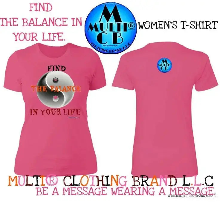 The Balance - Ladies BF T-Shirt CustomCat