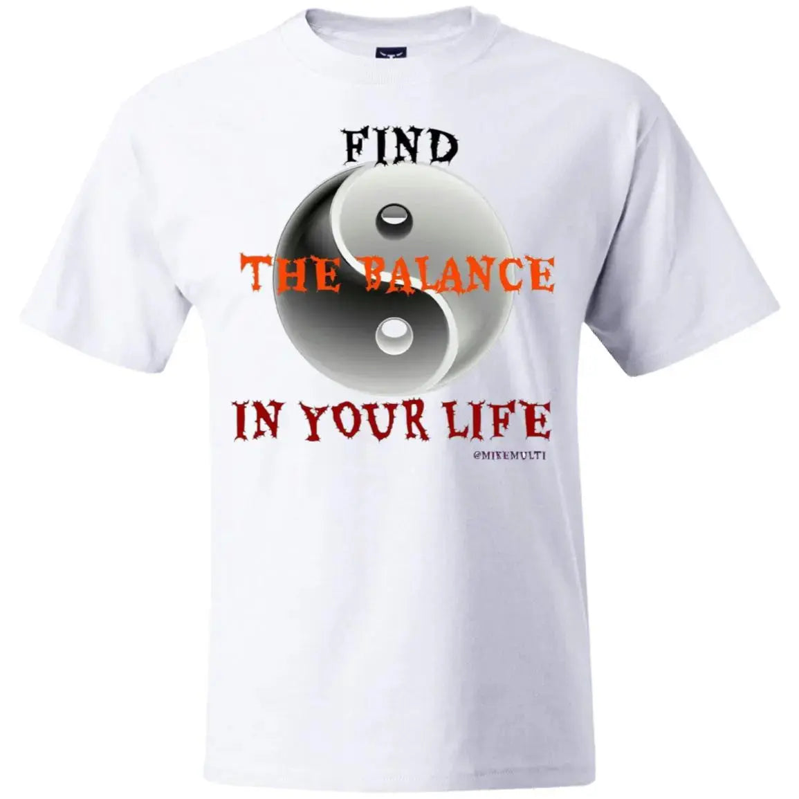 The Balance - Men's - B T-Shirt CustomCat