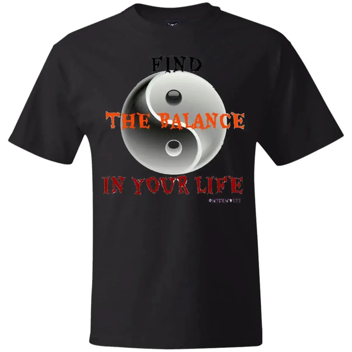 The Balance - Men's - B T-Shirt CustomCat