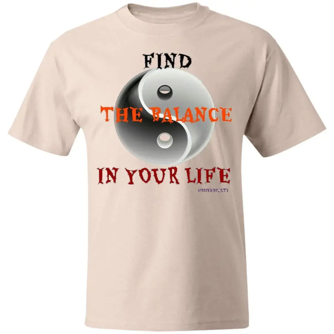 The Balance - Men's - B T-Shirt CustomCat