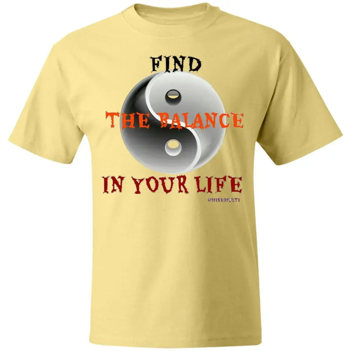 The Balance - Men's - B T-Shirt CustomCat