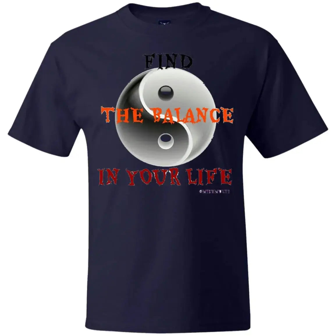 The Balance - Men's - B T-Shirt CustomCat