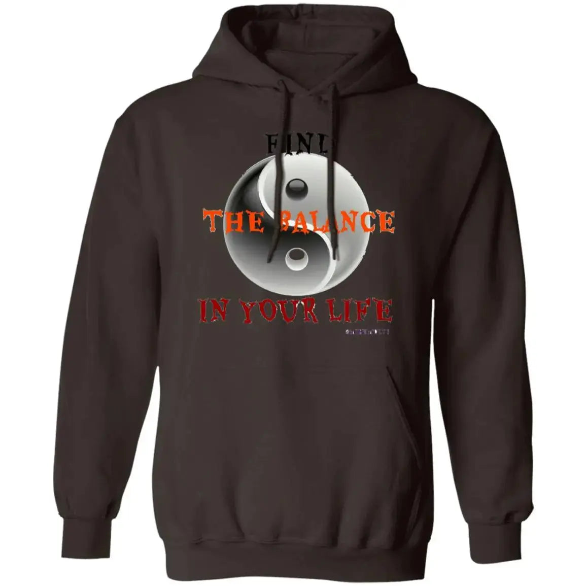 The Balance - Men's - PO Hoodie CustomCat