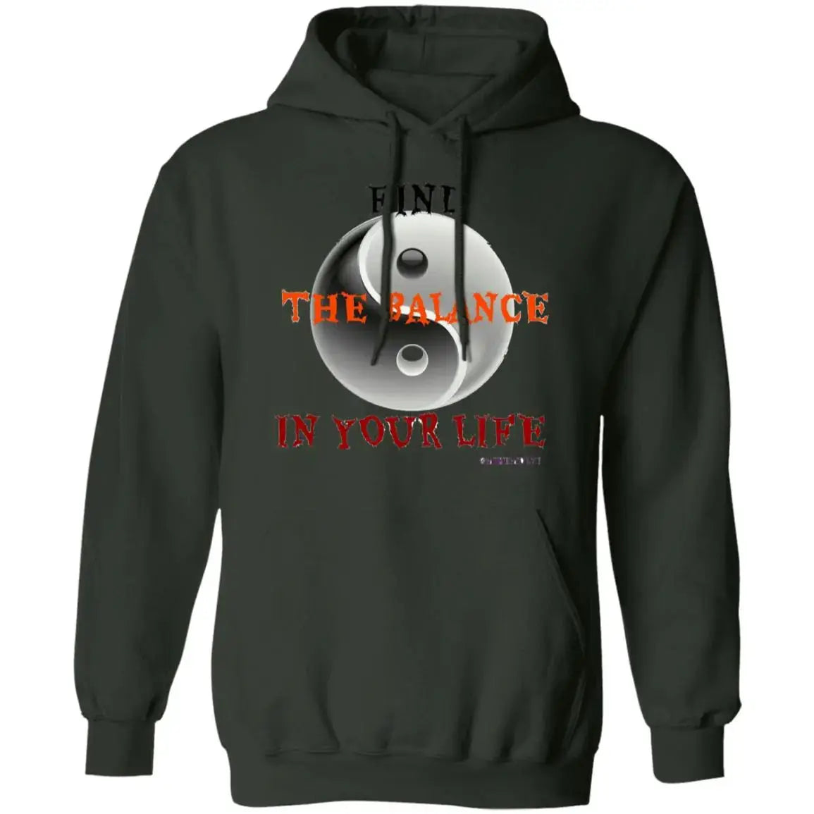 The Balance - Men's - PO Hoodie CustomCat