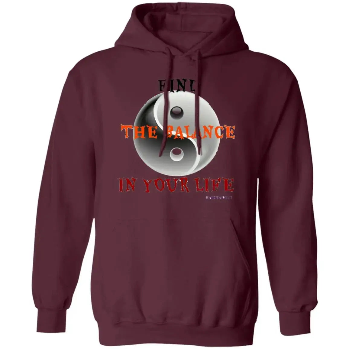 The Balance - Men's - PO Hoodie CustomCat