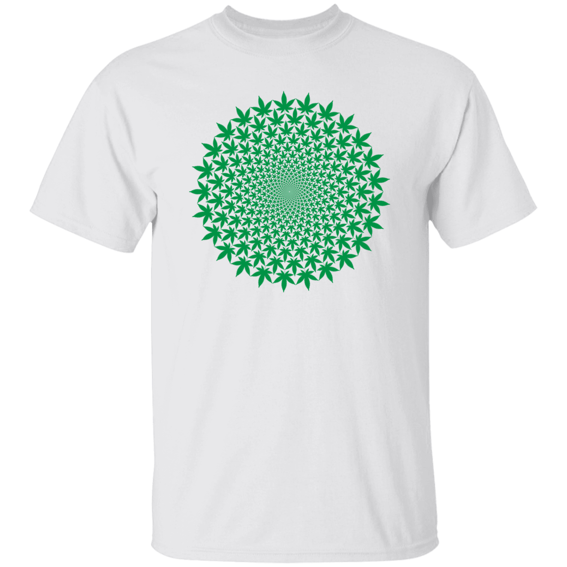 The Flower Of Life - Men T-Shirt - G500 5.3 oz. T-Shirt CustomCat