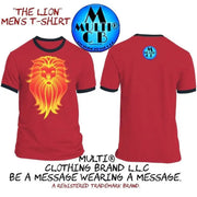 The Lion - Men's Ringer Tee CustomCat