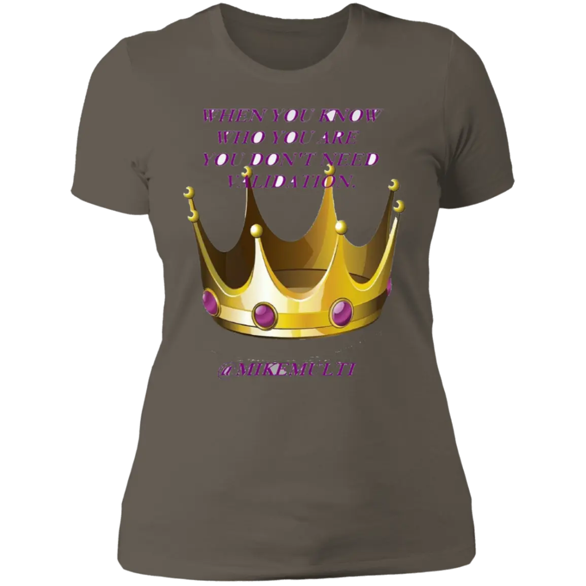 Validation - Ladies BF T-Shirt CustomCat