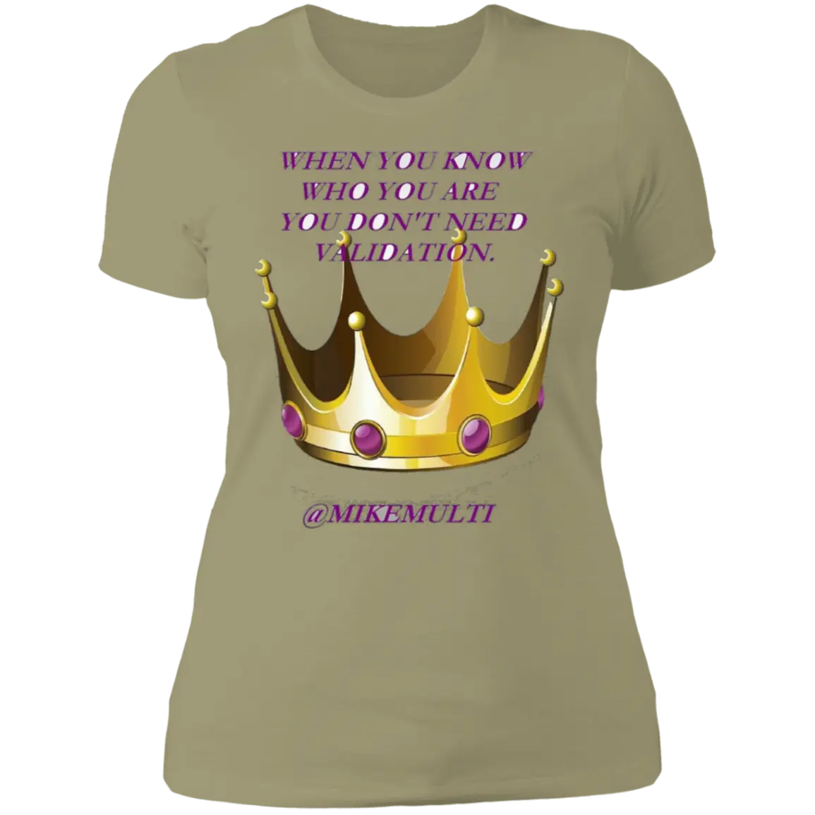 Validation - Ladies BF T-Shirt CustomCat