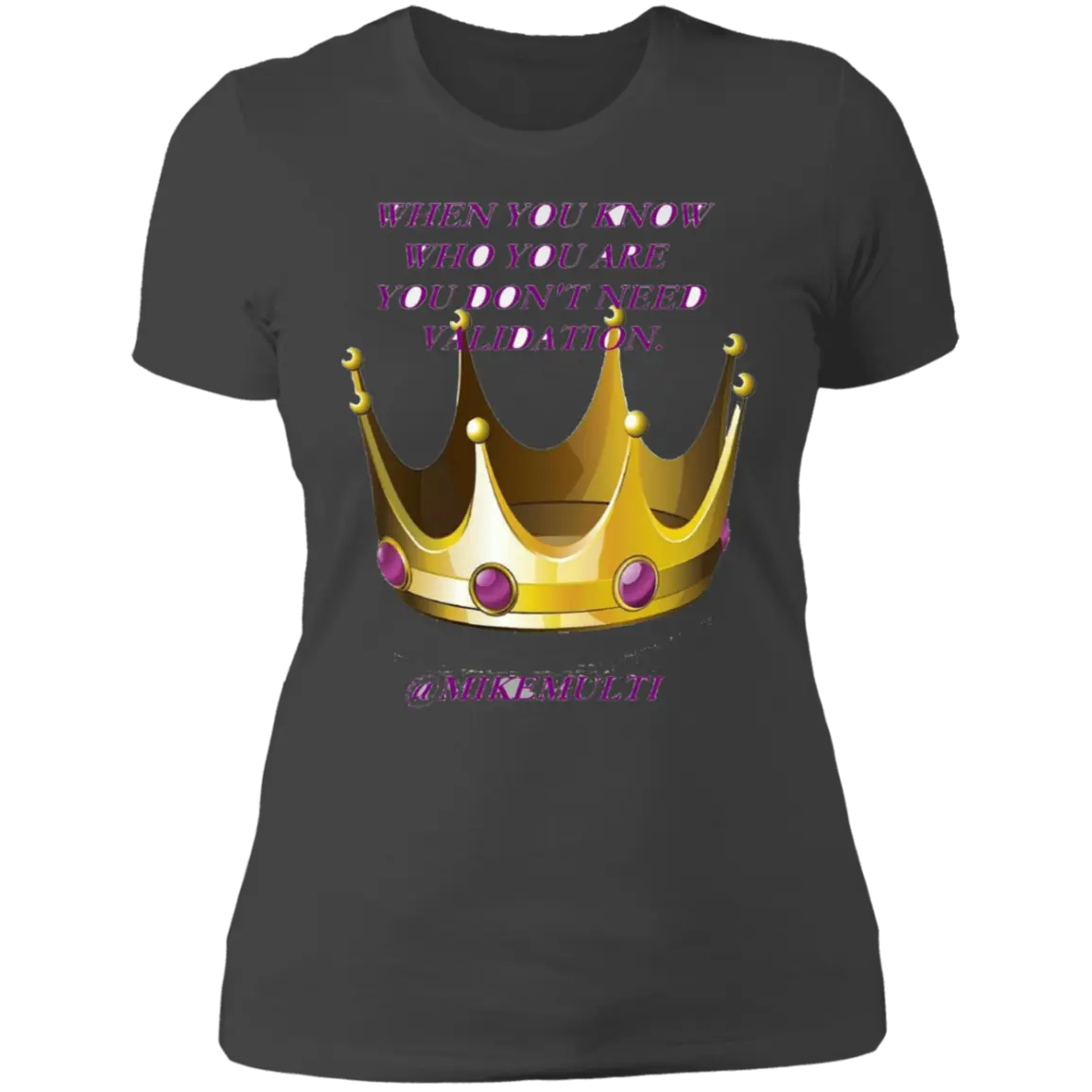 Validation - Ladies BF T-Shirt CustomCat