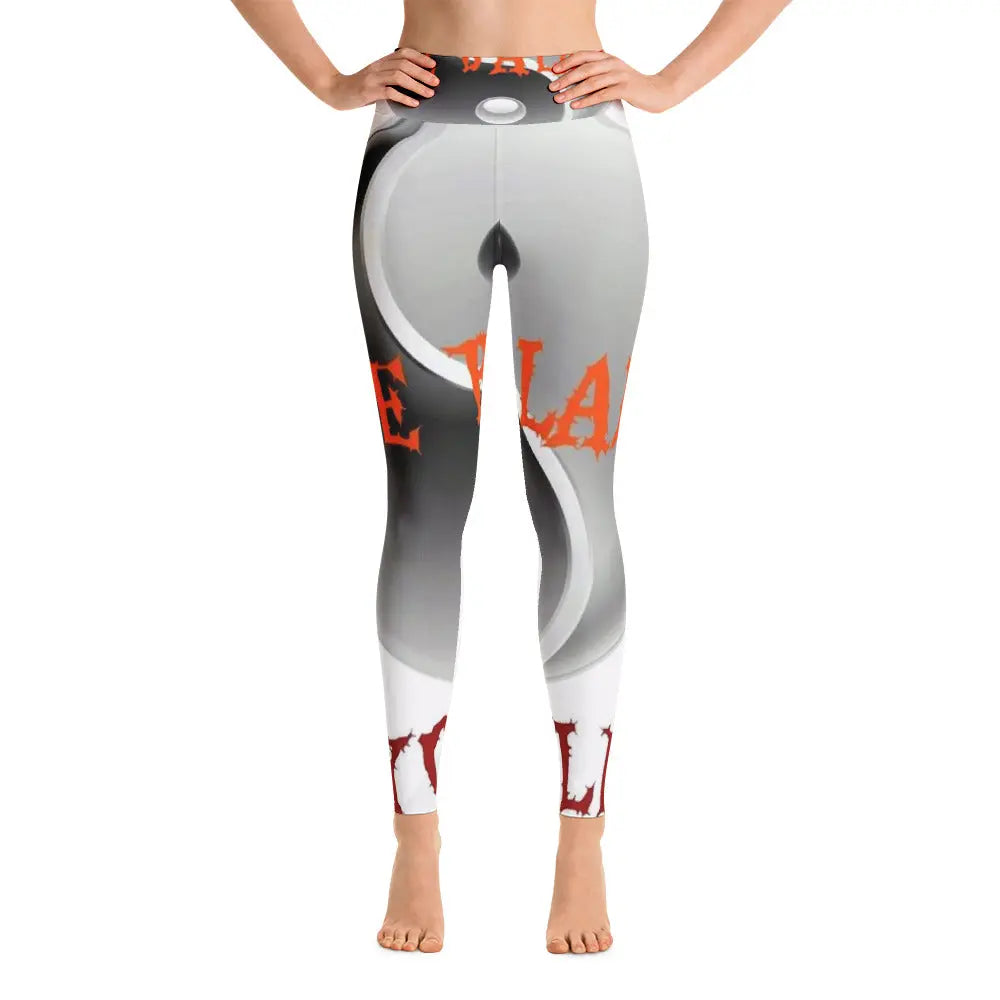 Find The Balance In Your Life - Ladies' Leggings/ Yoga Pants Multi Clothing Brand L.L.C