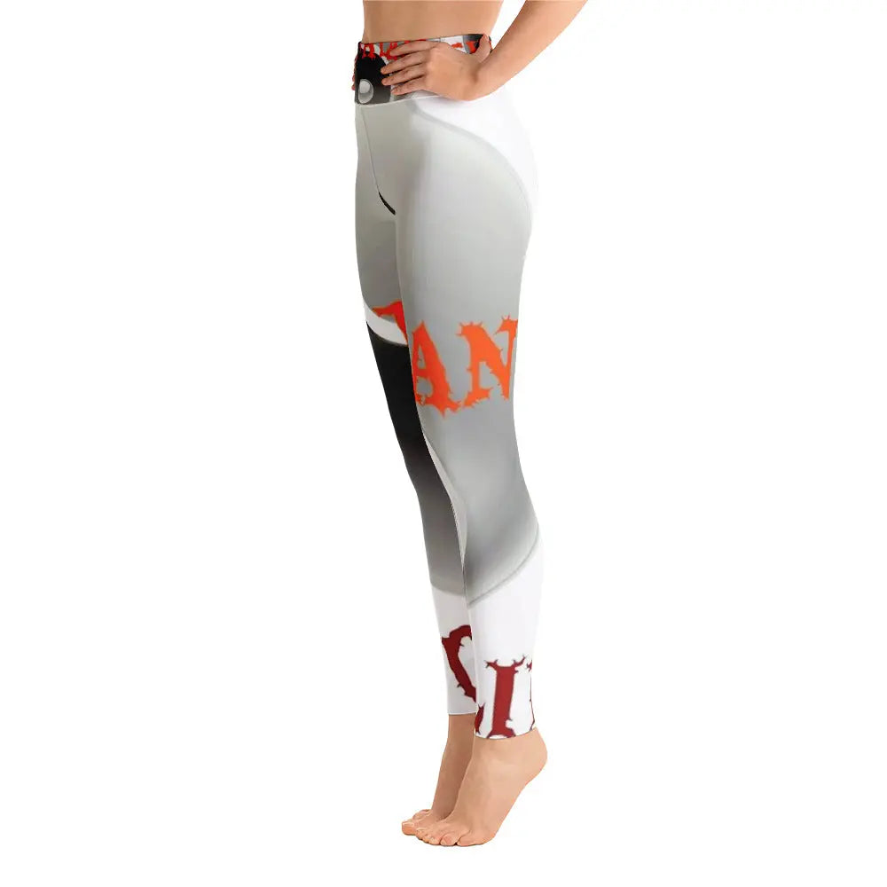 Find The Balance In Your Life - Ladies' Leggings/ Yoga Pants Multi Clothing Brand L.L.C