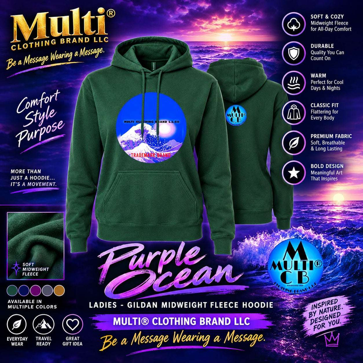 Marketing ad image Purple Ocean 