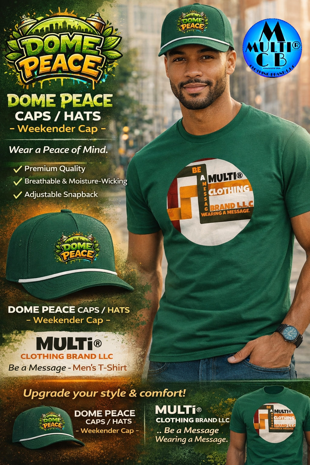 Men's T-Shirt - Multi Premium Tee for Comfort and Style