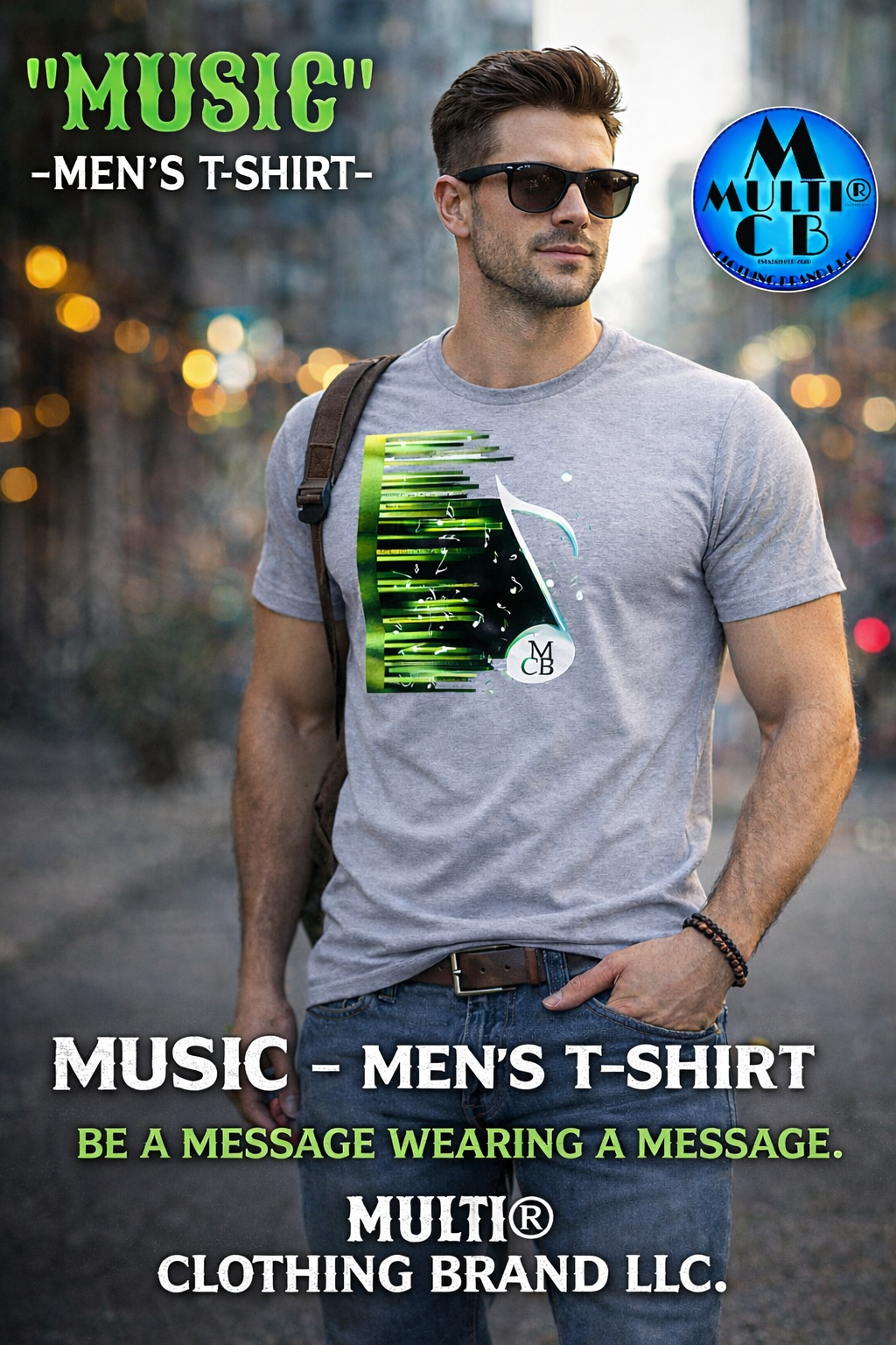Music - Men's Premium T-Shirt - Soft & Stylish