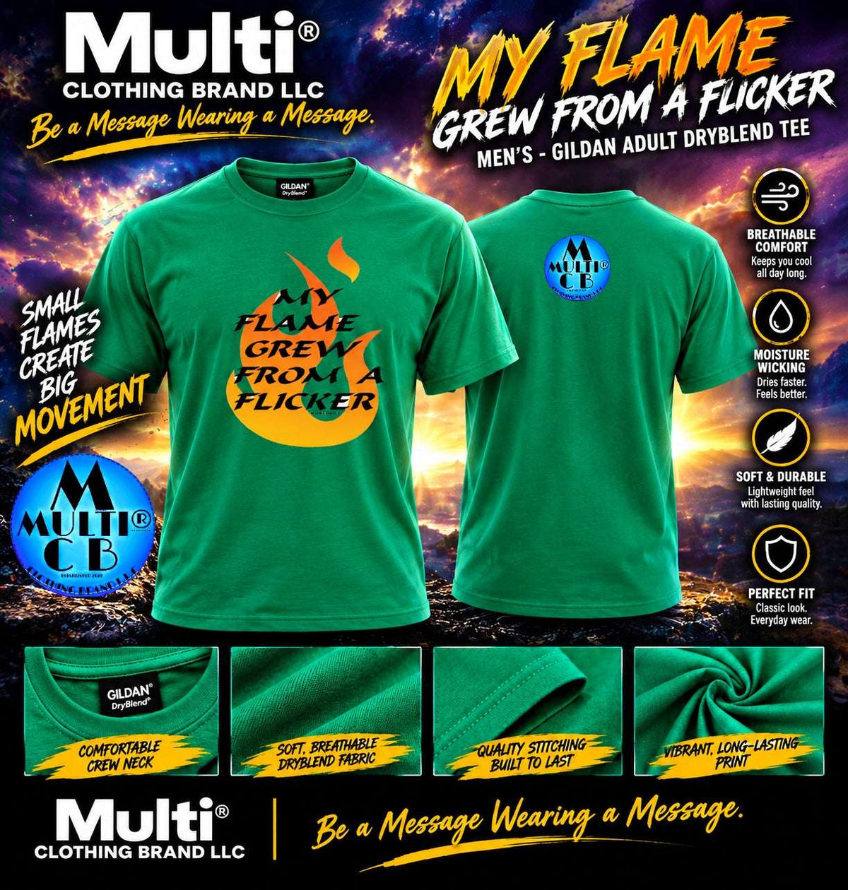 Marketing ad image Flame From Flicker 