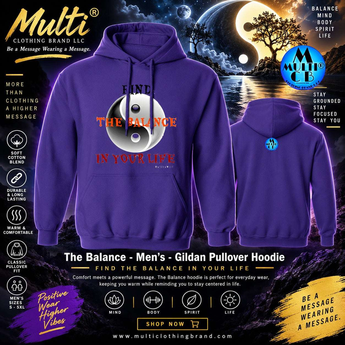 Marketing ad image The Balance Men's 