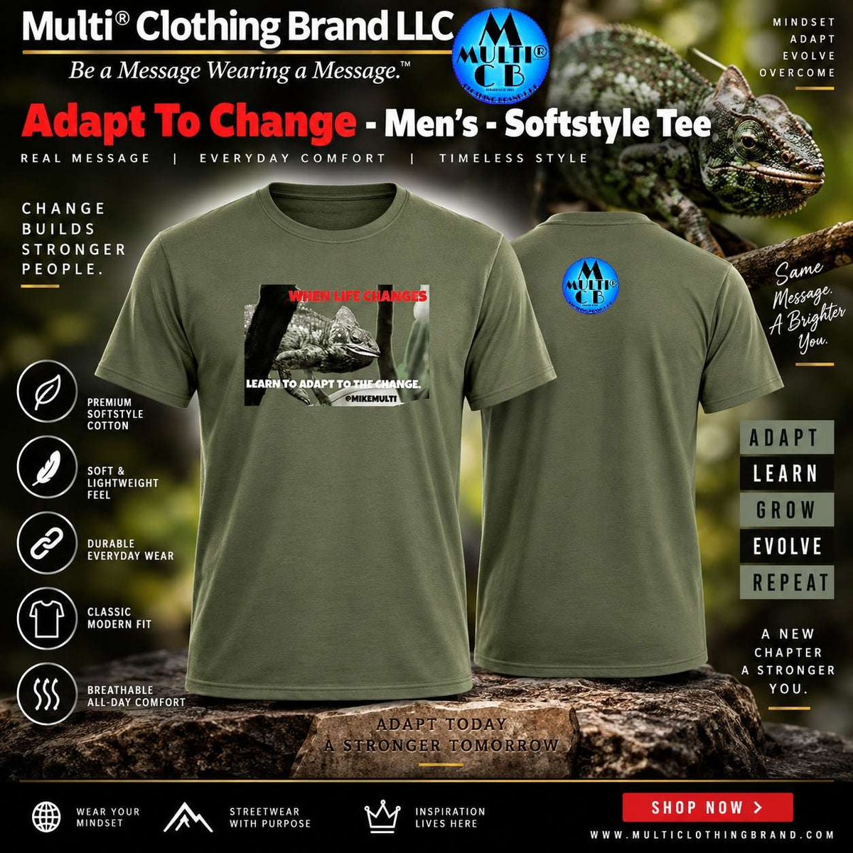 Marketing ad image Adapt To Change 